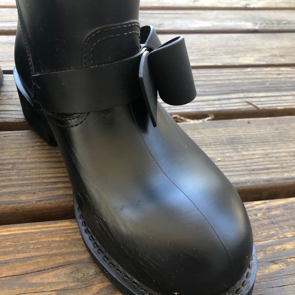 VALENTINO Red Rain boots - Picture 5 of 11